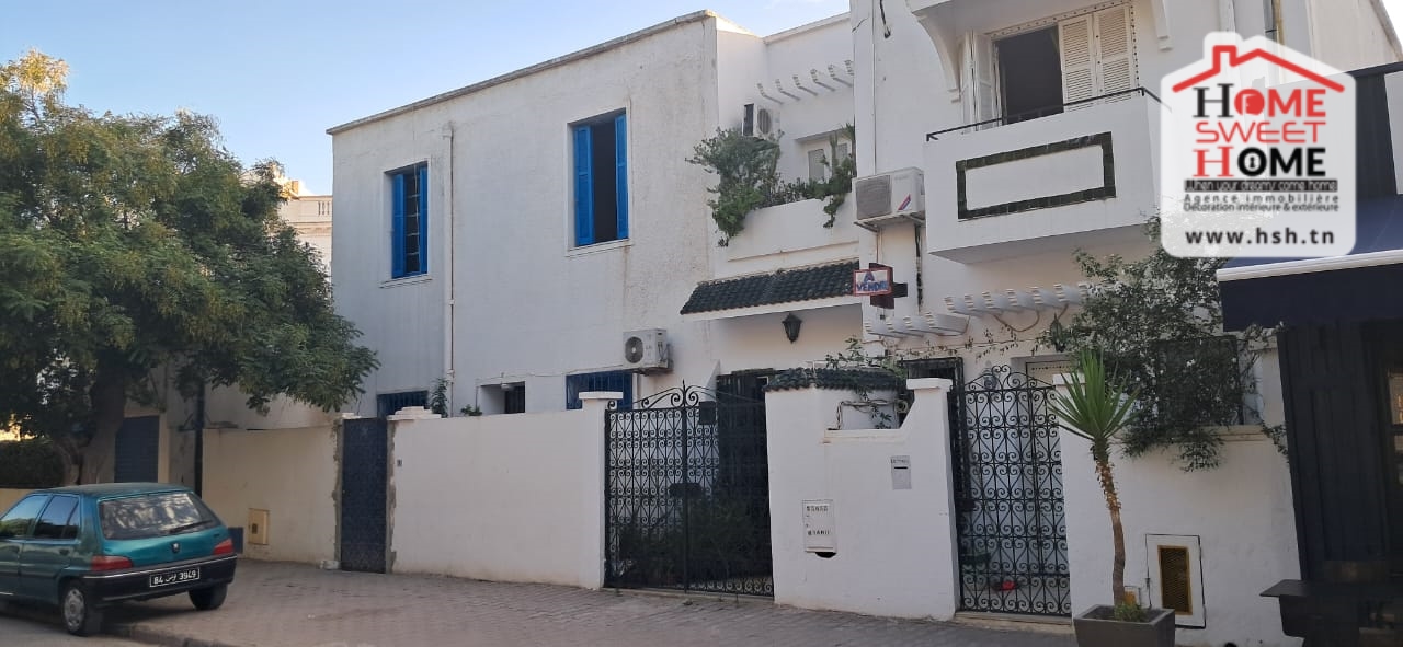 La Marsa Marsa Ennassim Vente Duplex Duplex jawhara  la marsa ville