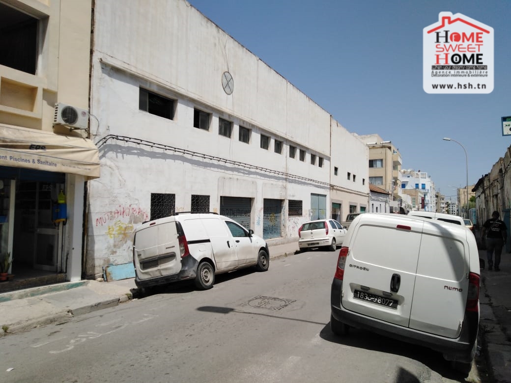 Bab Bhar Bab Bhar Vente Surfaces Usine emory  centre ville tunis