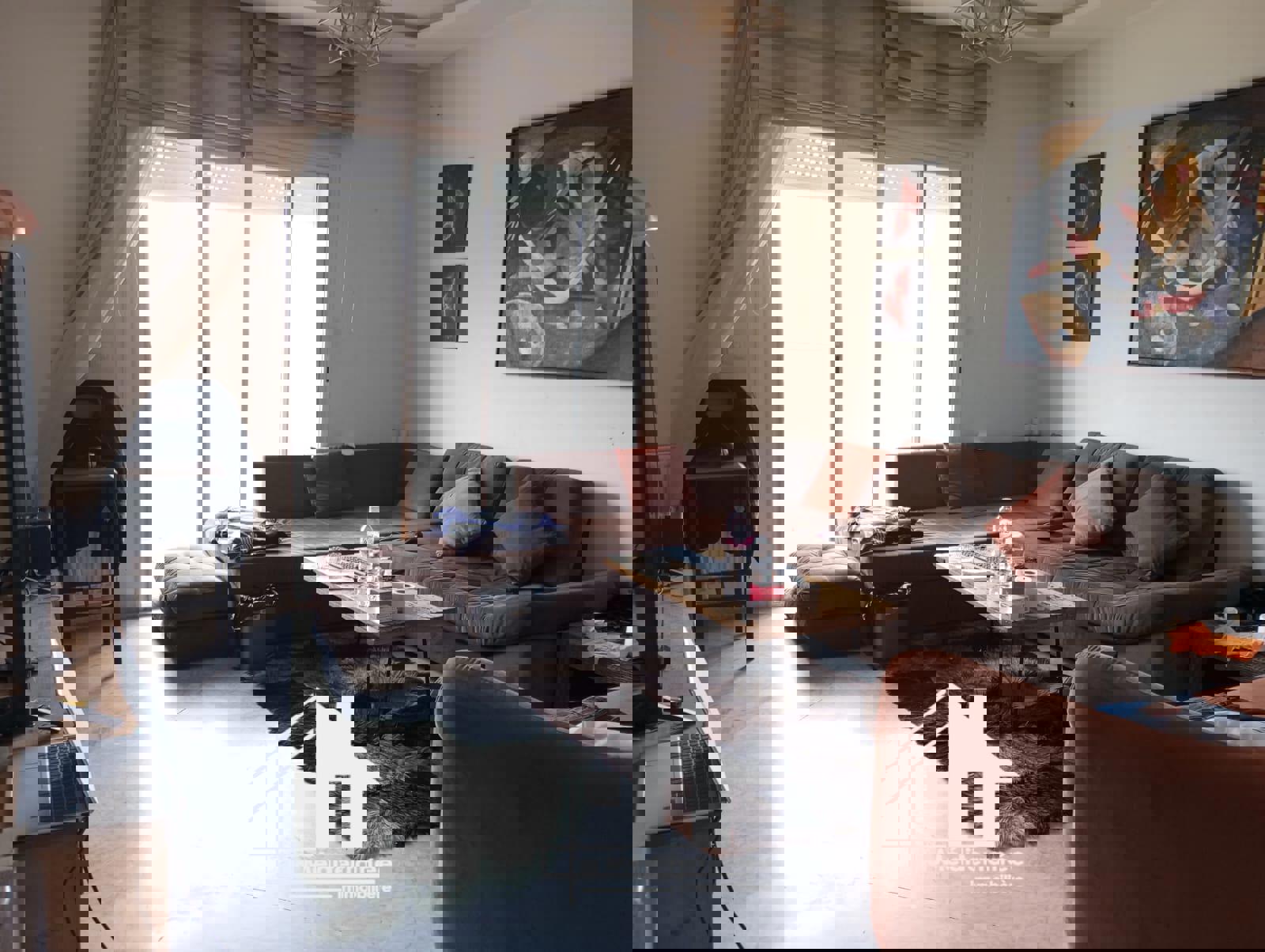 Ain Zaghouan Jardins de Carthage Vente Appart. 3 pices Appartement s2  jardin de carthage vue lac