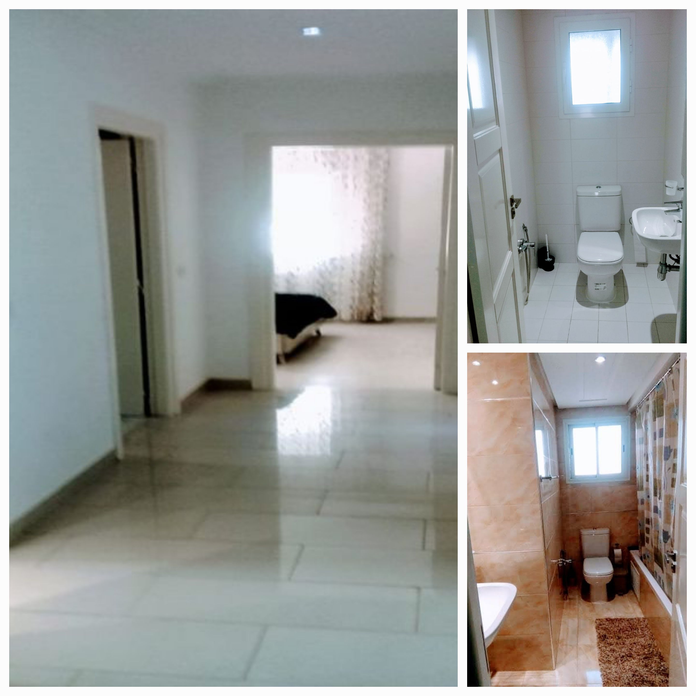 La Marsa El Aouina Location Appart. 4 pices S4 meubl pour tranger  l'an proche lac2