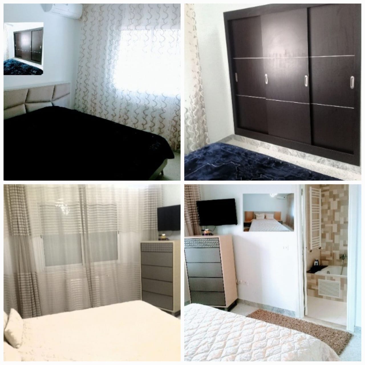 La Marsa El Aouina Location Appart. 4 pices Propritaire l s4 meubl pour tranger