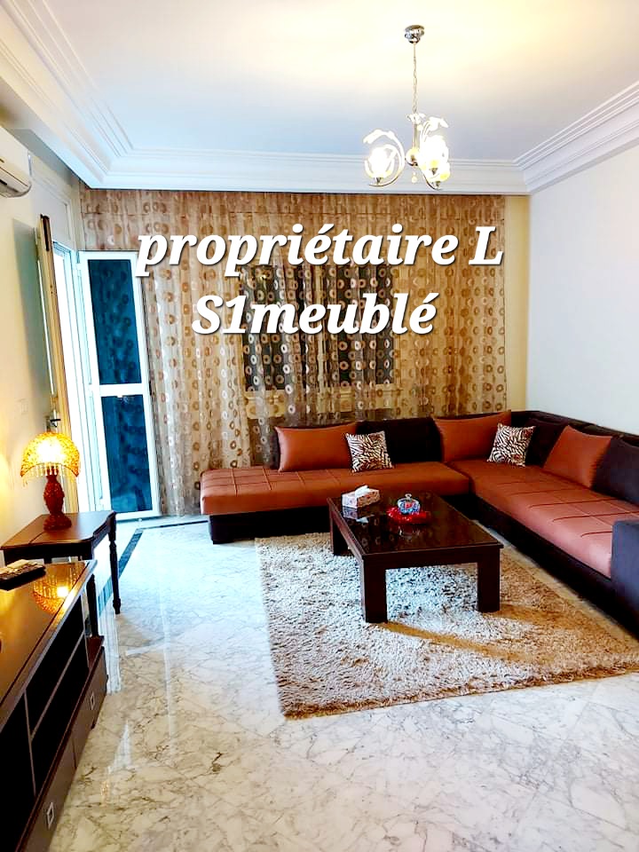 Ariana Ville Cite Ennasr 2 Location Appart. 2 pices Particulier l s1 meubl pour tranger