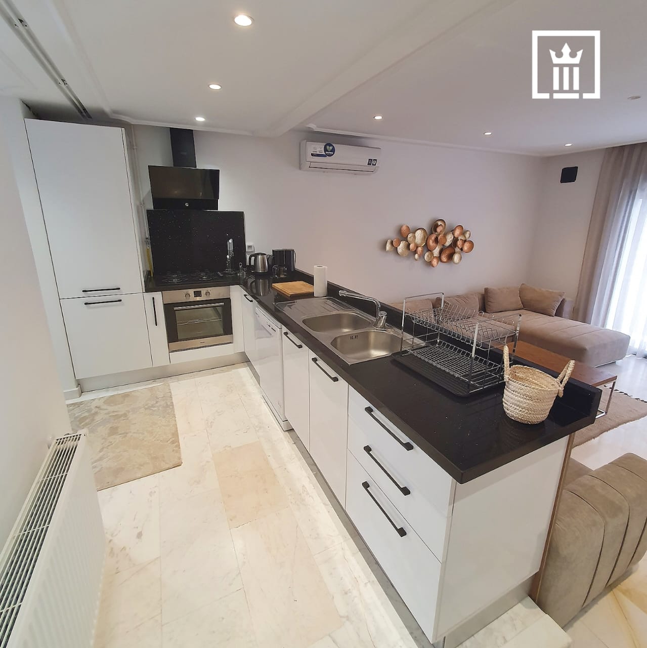 La Marsa Marsa Safsaf Location Appart. 2 pices Appartement s2 meubl moderne a la marsa
