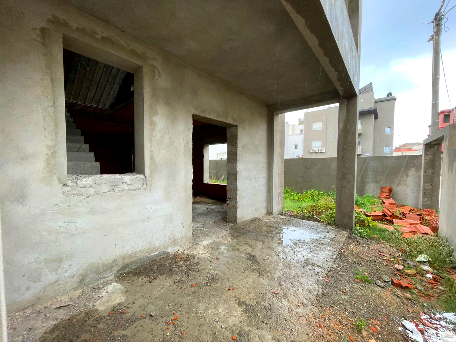 Hammamet Hammamet Vente Duplex Duplex inachev  mrezga