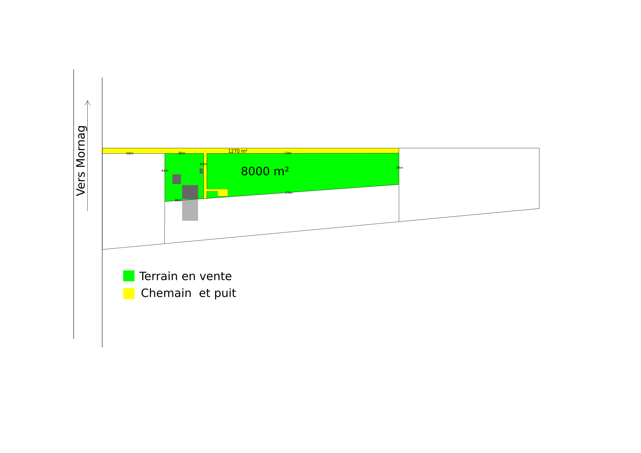 Mornag El Ksibi Vente Surfaces Terrain 8000 m2