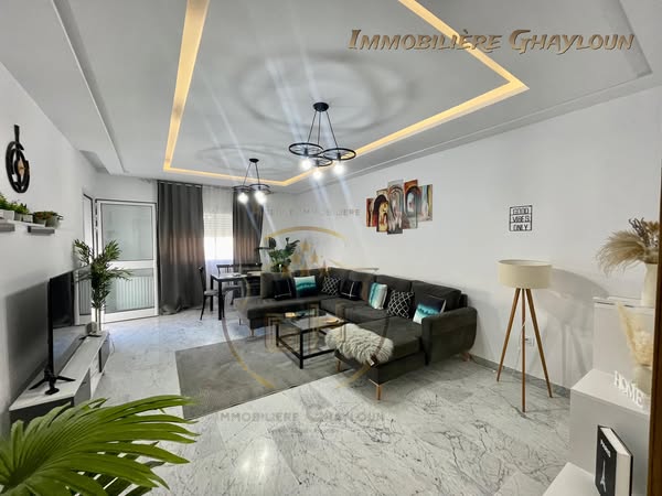 El Menzah El Menzah 9 Location Appart. 3 pices Appartement s2 meubl  menzah 9c