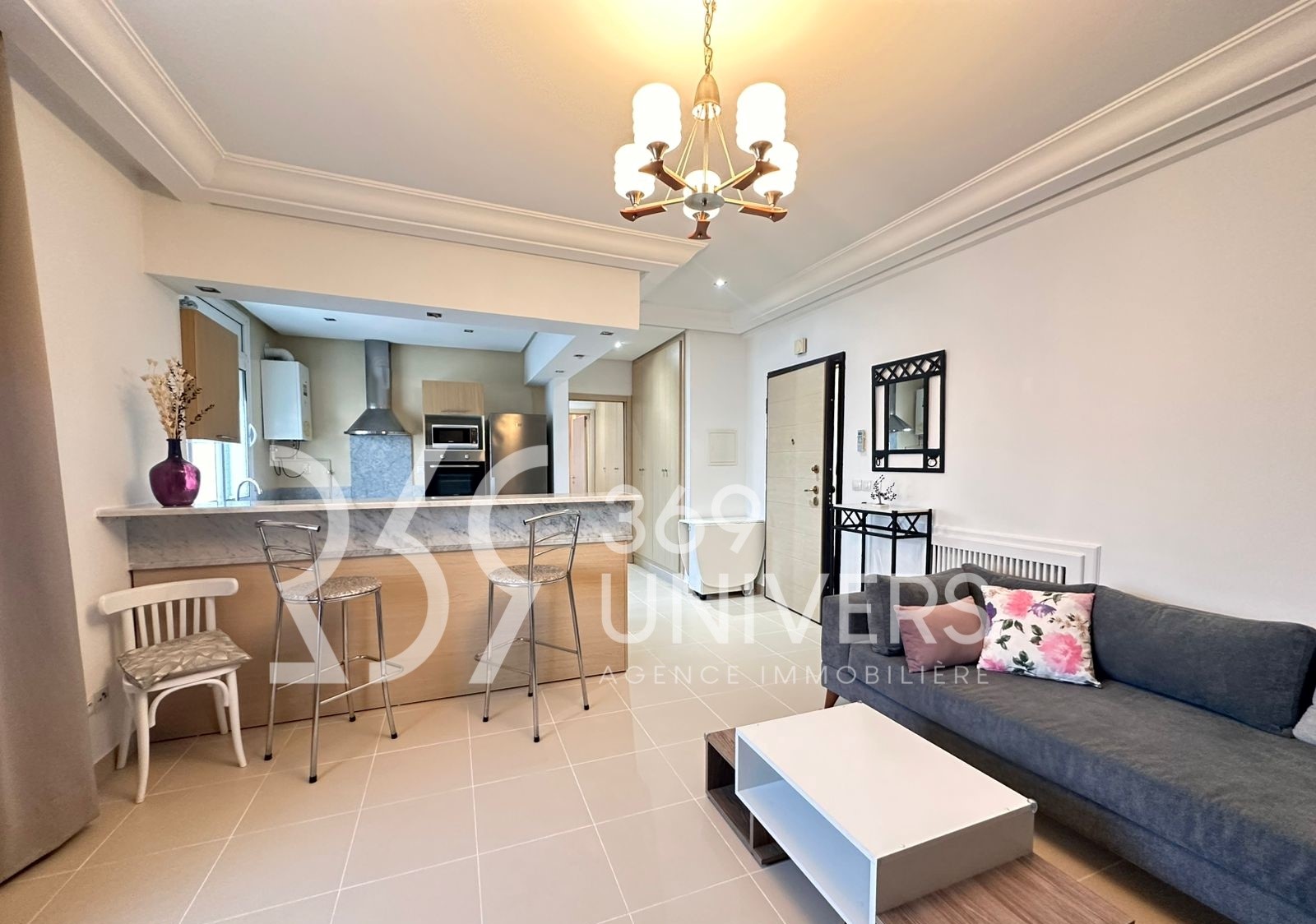 La Marsa Marsa Safsaf Location Appart. 1 pice Appartement meubl  la marsa ref ra122
