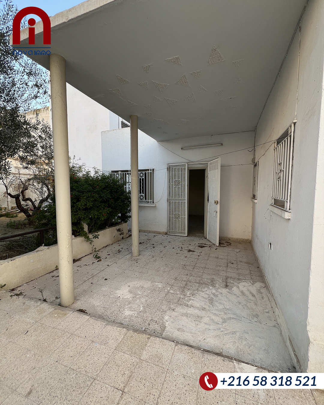 Sfax Ville Sfax Vente Maisons Villa s3  rte teniour km 1