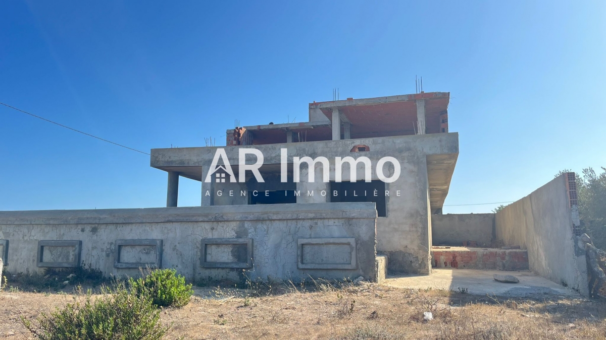 Hammam El Ghezaz Hammam El Ghezaz Vente Maisons Villa inacheve  hammam leghzaz