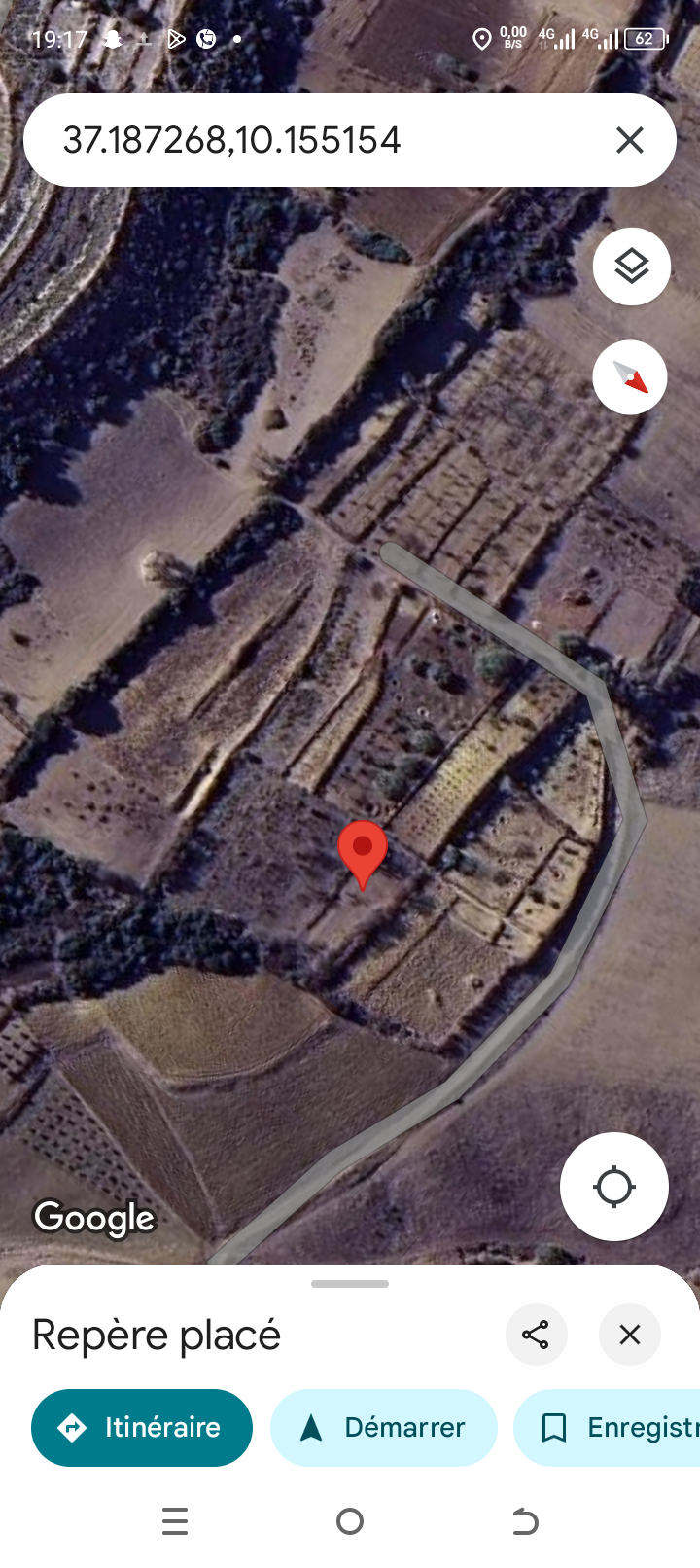 Ras Jebel Rafraf Terrain Terrain nu Raf raf bizere