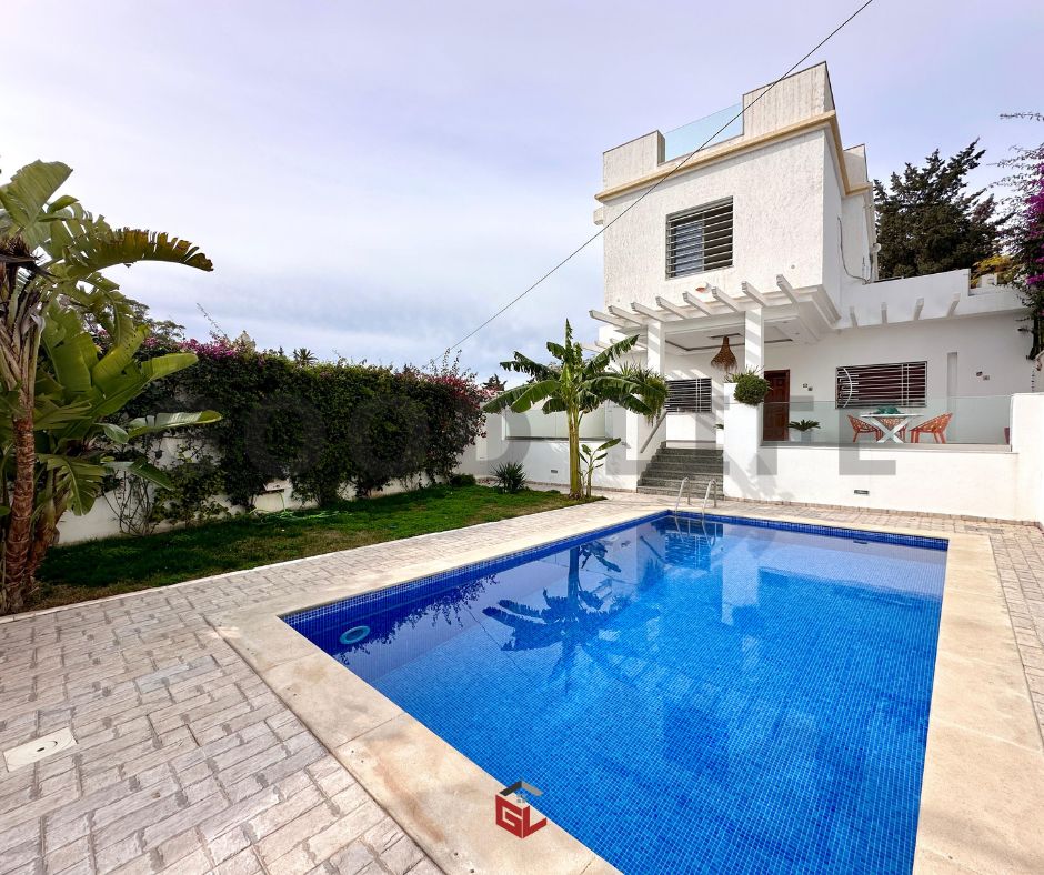 Carthage Carthage Location Maisons Villa en s5 avec piscine  carthage