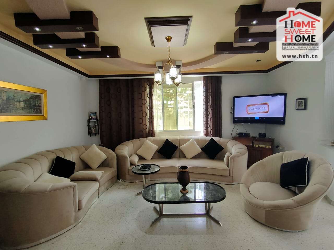 Ezzahra Ezzahra Vente Appart. 5 pices+ Villa oktavi  ezzahra