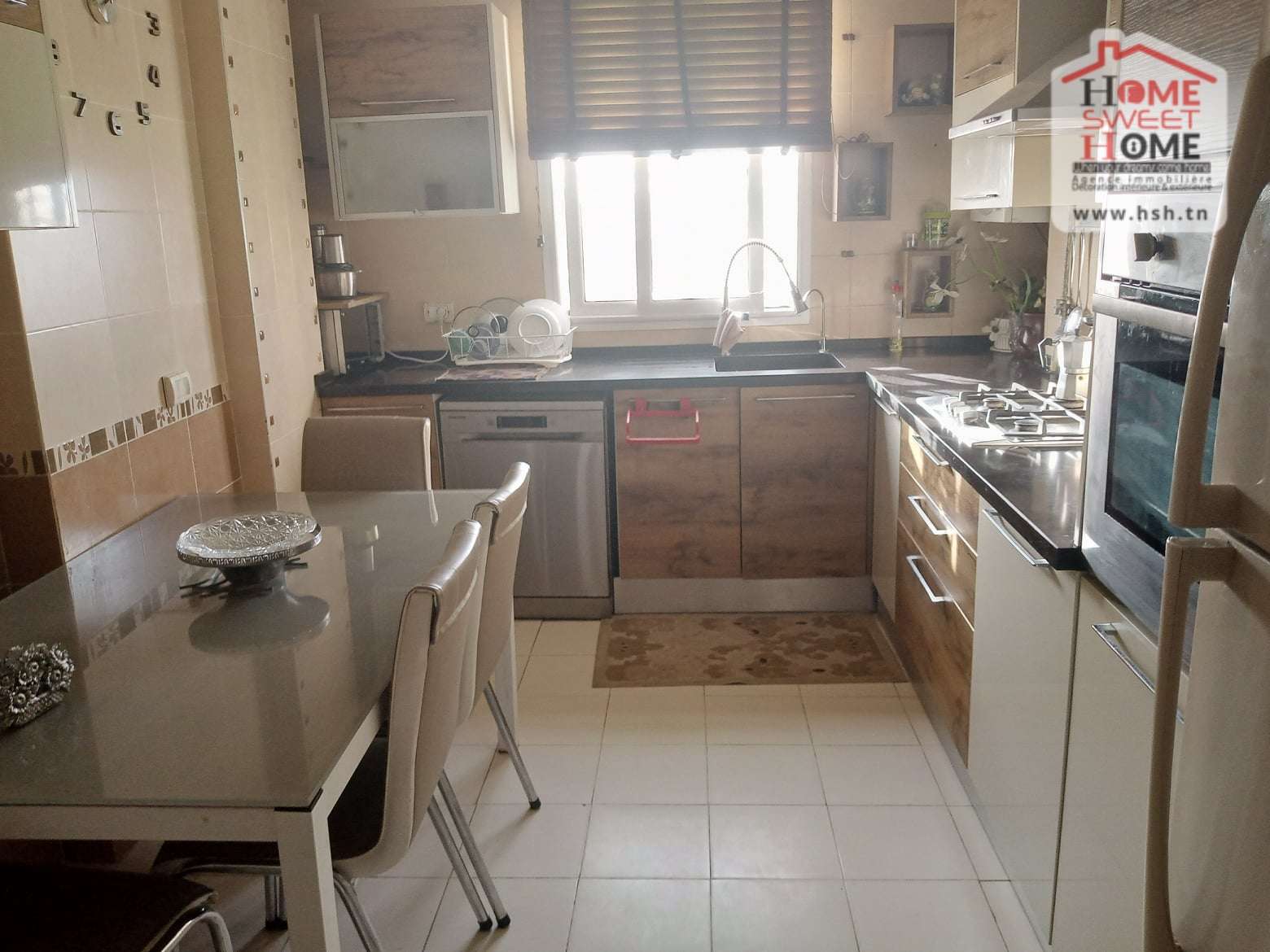 Hammam Chatt Borj Cedria Vente Appart. 4 pices Appart s3 alisier  borj cedria
