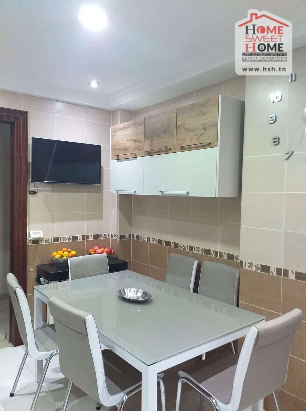 Hammam Chatt Borj Cedria Vente Appart. 4 pices Appart s3 alisier  borj cedria