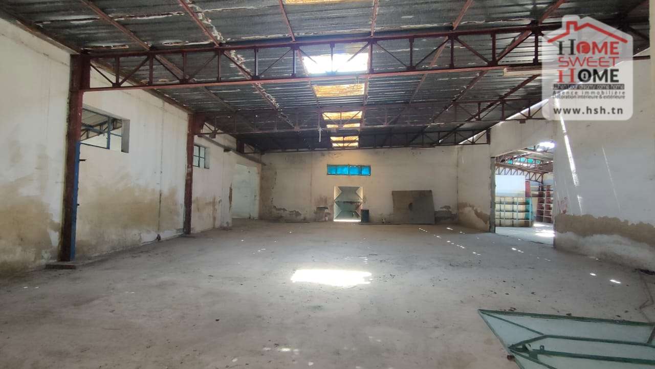 Rades Zone Industrielle 1 Location Surfaces Entrept riyane  rades