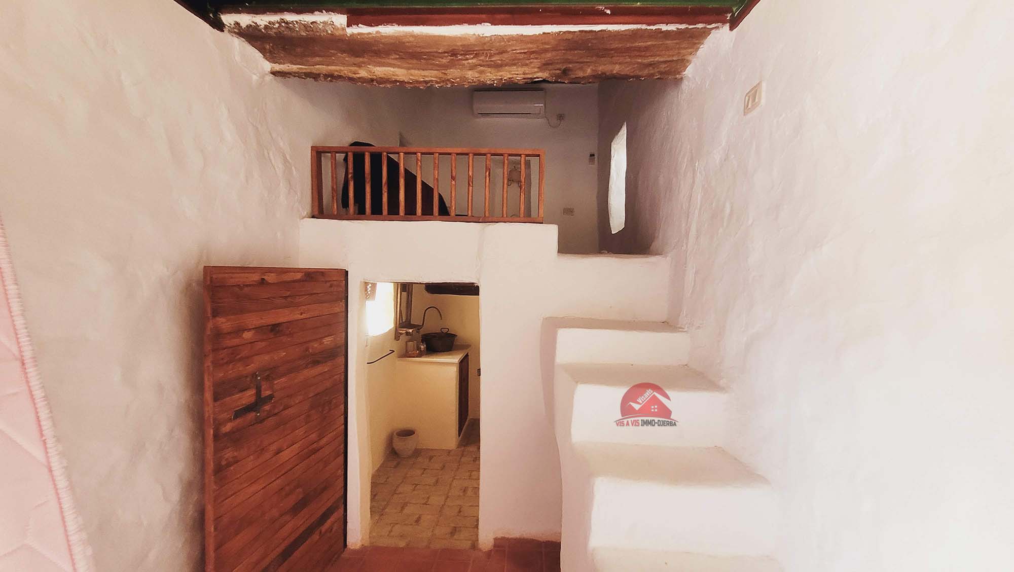 Djerba - Houmet Essouk Bazim Vente Maisons Houch typique djerbien a bazim djerba en tunisie