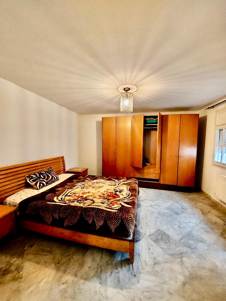 La Soukra Cite Elyes Location Appart. 3 pices Grand s 2 avec bo jardin