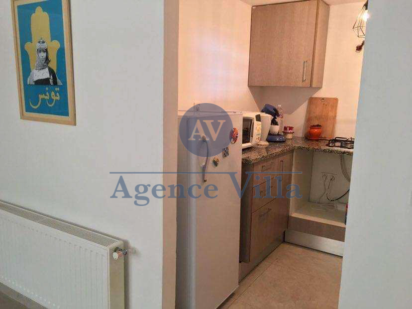La Marsa Marsa Ennassim Location Appart. 2 pices Un appartement s1 meubl ou vide  la marsa