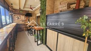 La Marsa El Aouina Vente Appart. 1 pice Un fc d'une caftria  cit les palmeraies