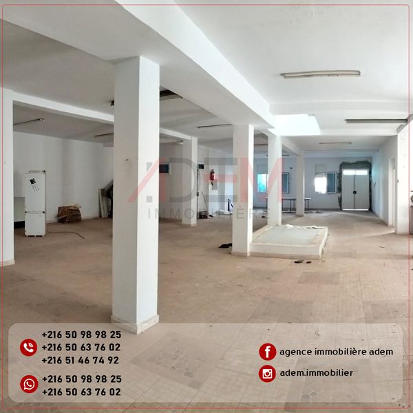 Hammam Sousse Hammam Sousse Location Surfaces Local bien situ  hamem sousse