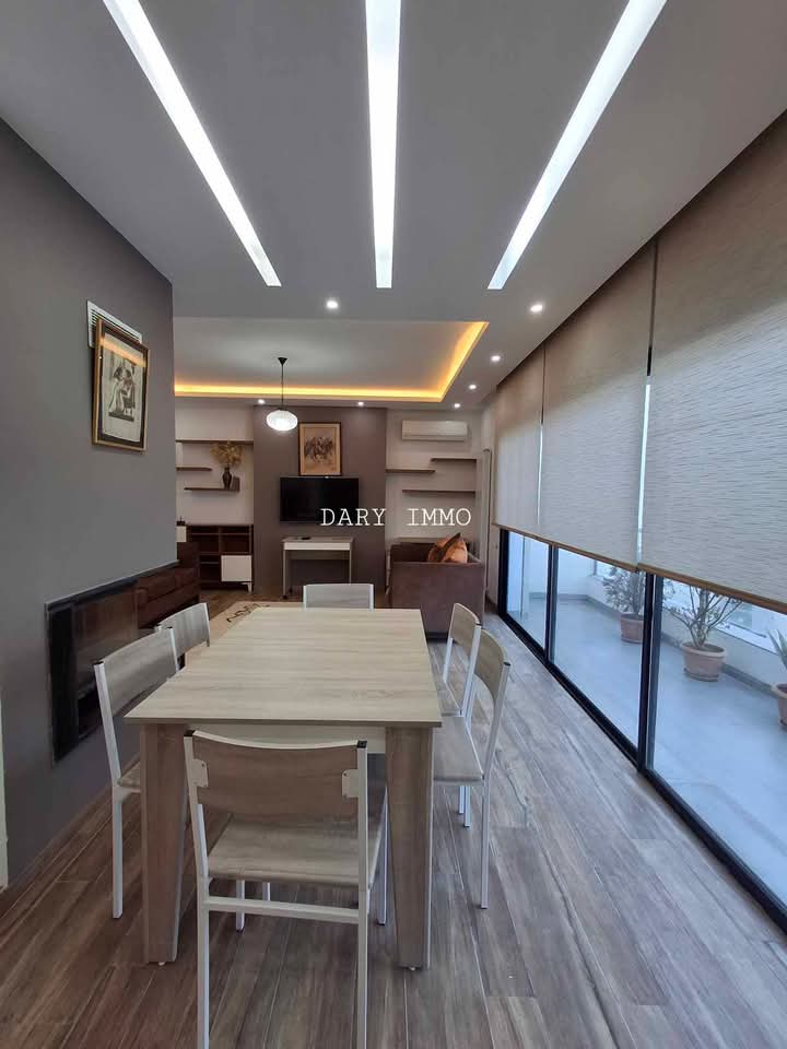 La Marsa Marsa Ennassim Location Appart. 3 pices S2 moderne luxueux meubl avec cellier  la marsa