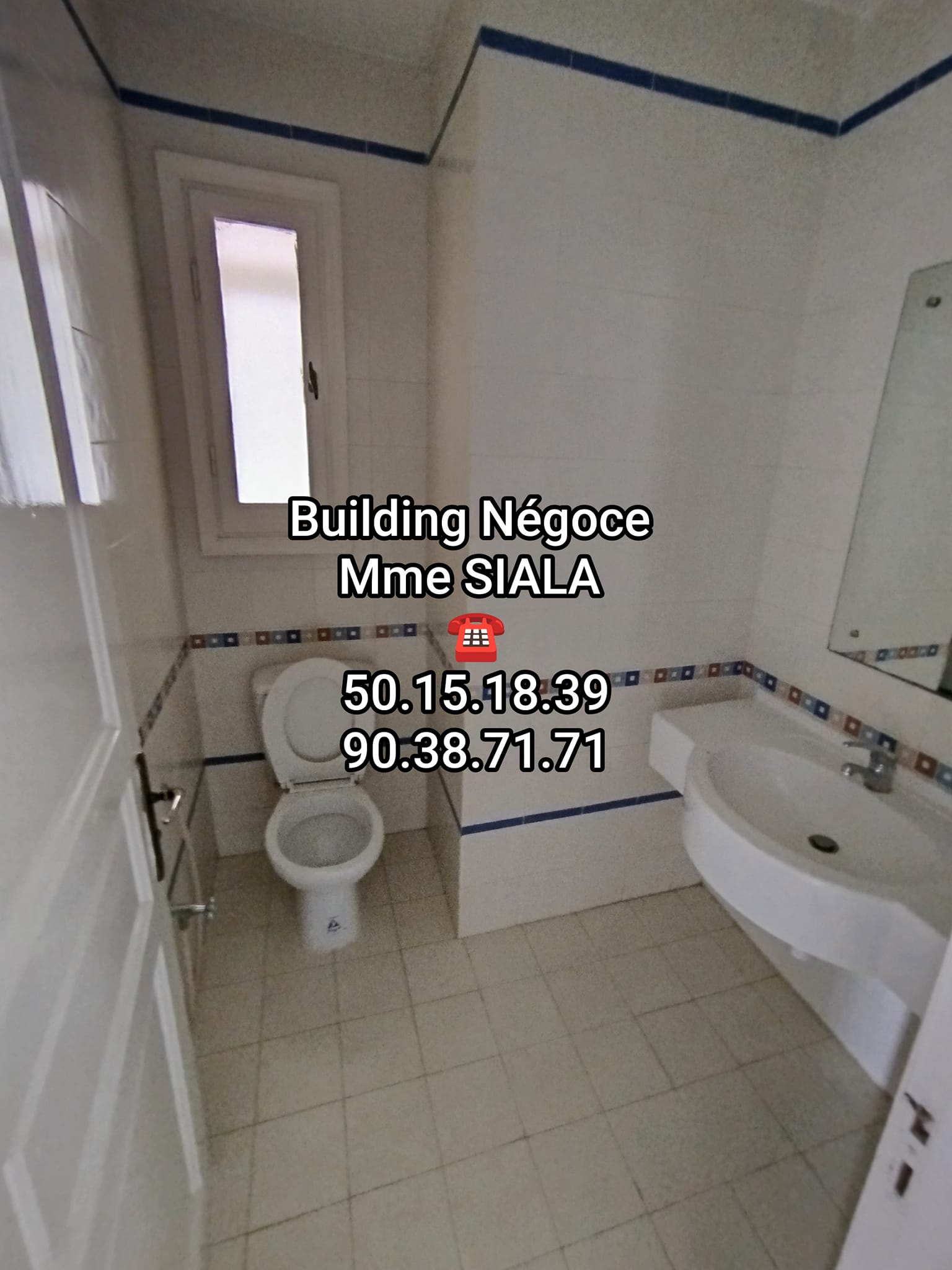 Ariana Ville Riadh Landlous Location Appart. 5 pices+ Spacieux appt s3  riadh el andalous