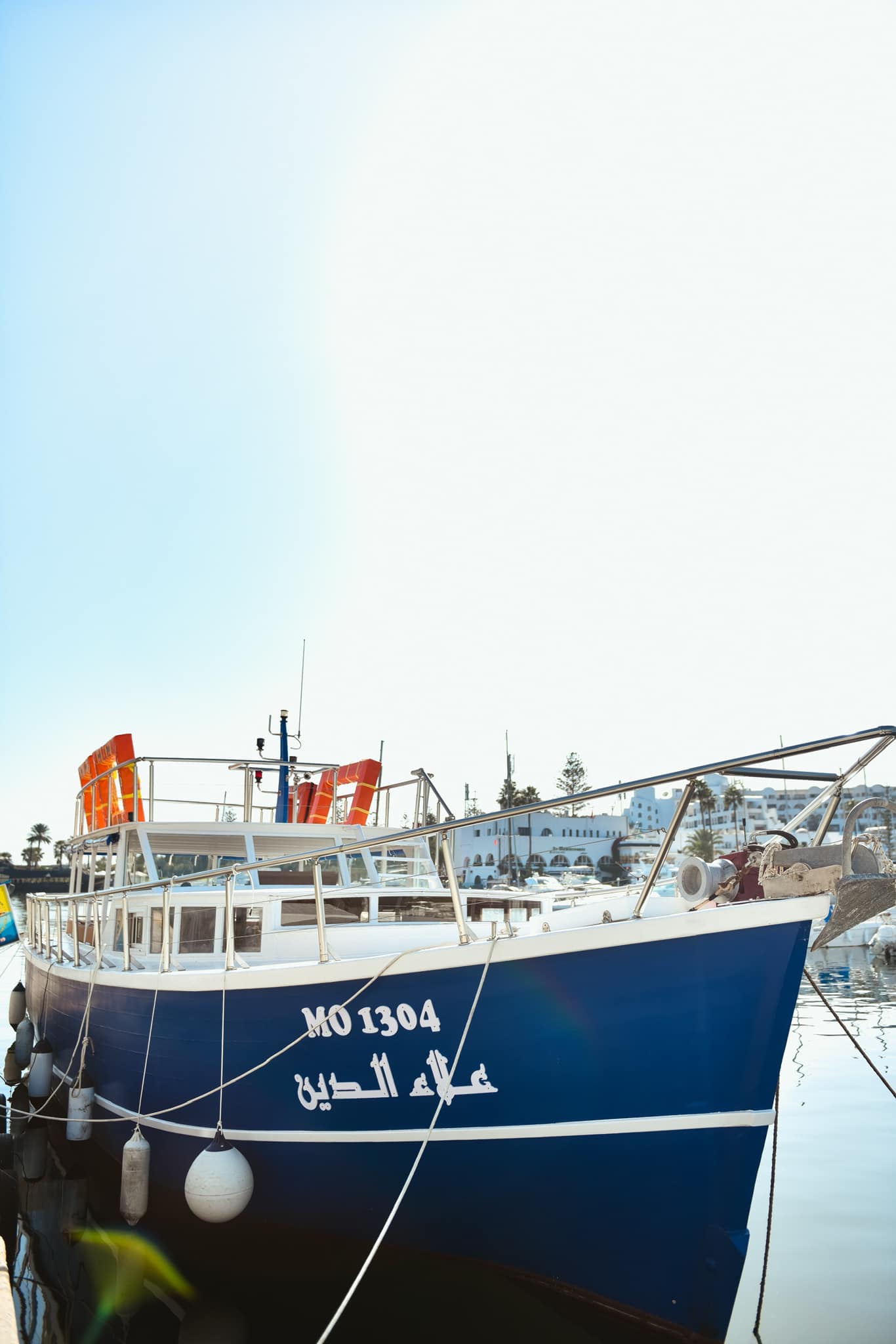Hammam Sousse El Kantaoui Bateaux  moteurs Yacht (+15m) Bateau  de balade en mer en bois
