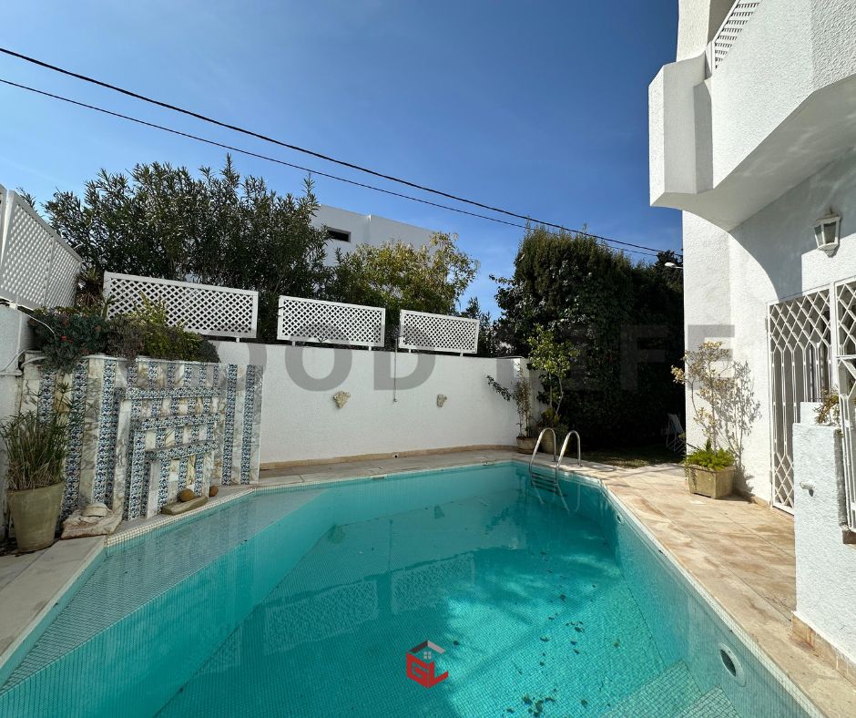 La Marsa Marsa Safsaf Location Maisons Villa en s4 avec piscine  la marsa