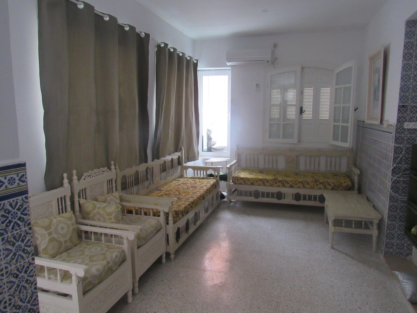 Akouda Chatt Meriem Location Maisons Maisonnette  meuble  chott meriem
