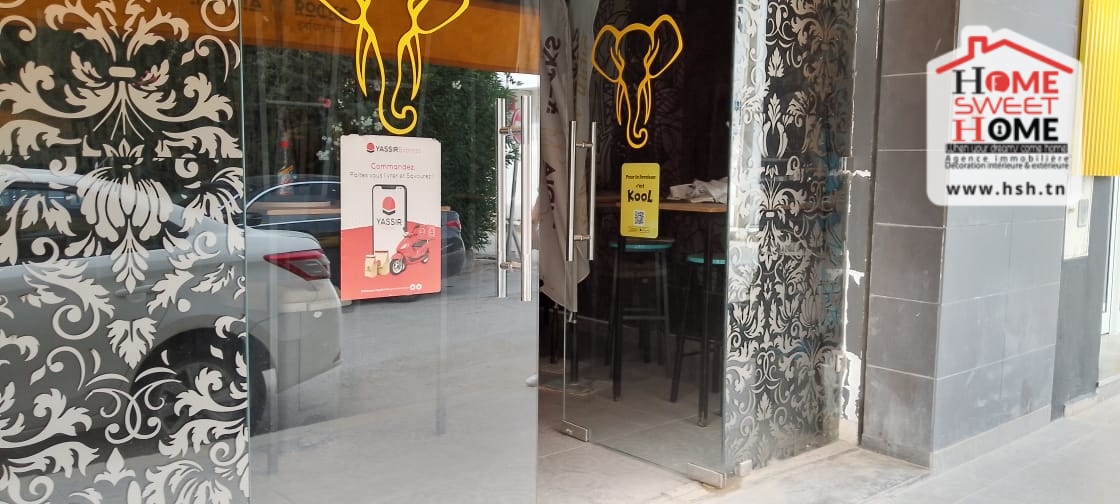 La Marsa Marsa Ennassim Bureaux & Commerces Fond de Commerce Fond sweety  la marsa ville