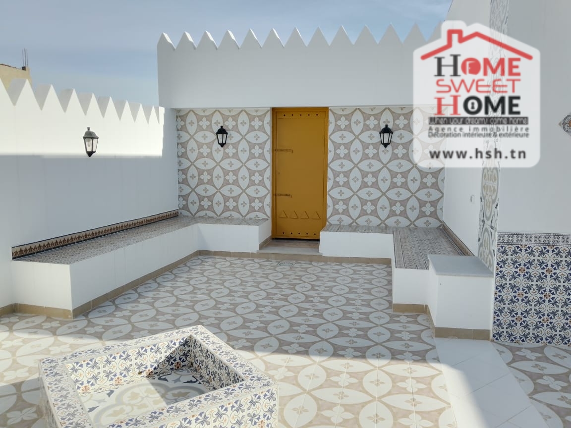 La Marsa Sidi Daoud Location Appart. 5 pices+ Immeuble camili  sidi daoued