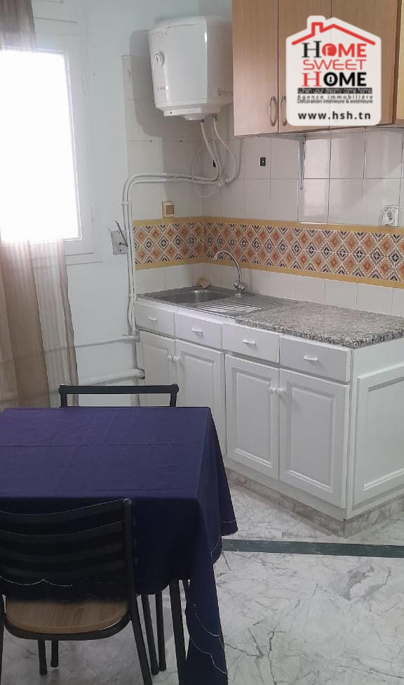 Ariana Ville Cite Ennasr 2 Location Appart. 1 pice S0 izmir meubl  ennasr 2