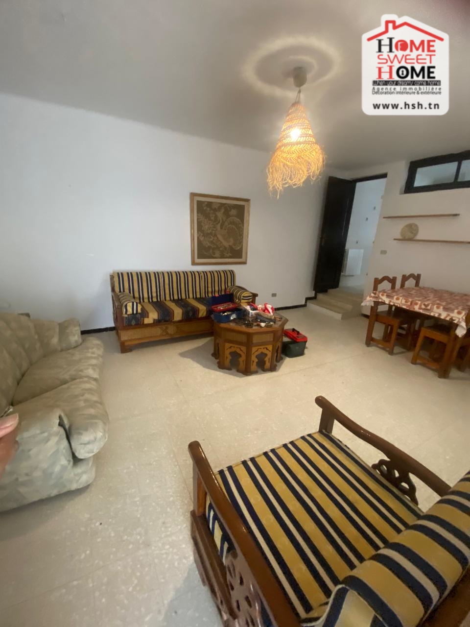 La Marsa Marsa Erriadh Location Maisons Rdc de villa fleuri  la marsa