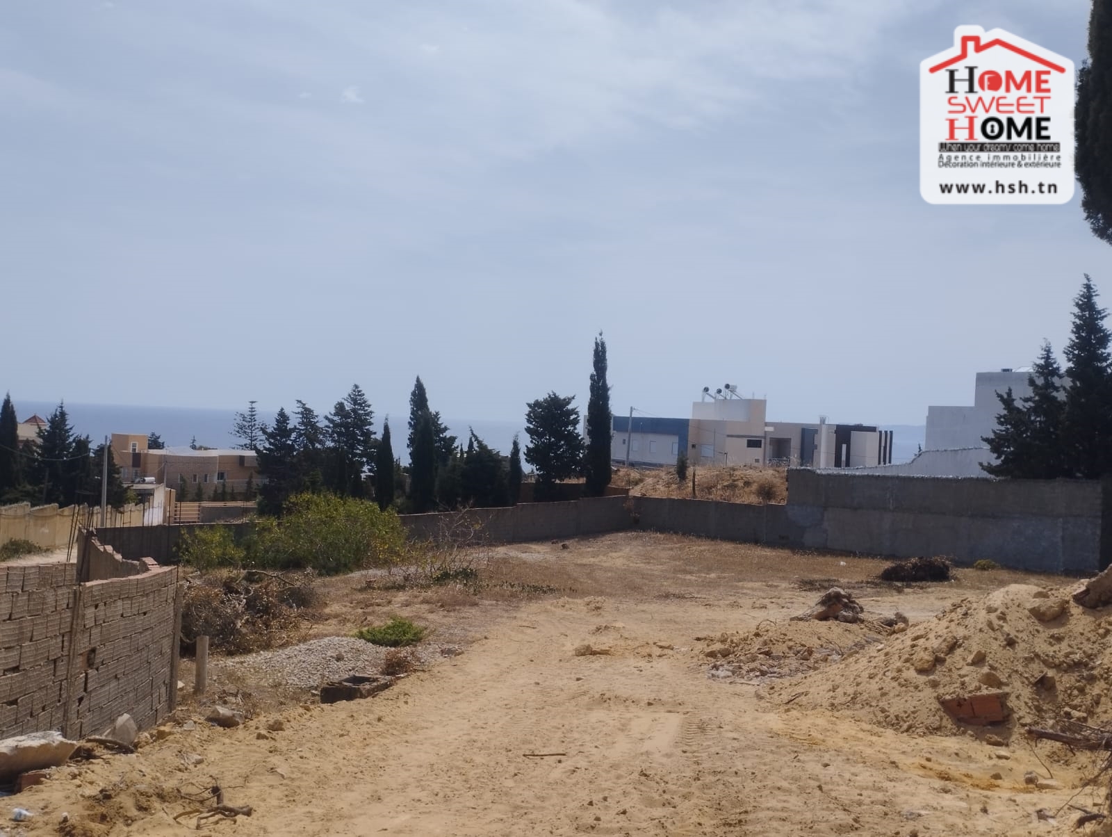 Bizerte Nord Bizerte Terrain Terrain nu Terrain habitation nouira  bizerte corniche