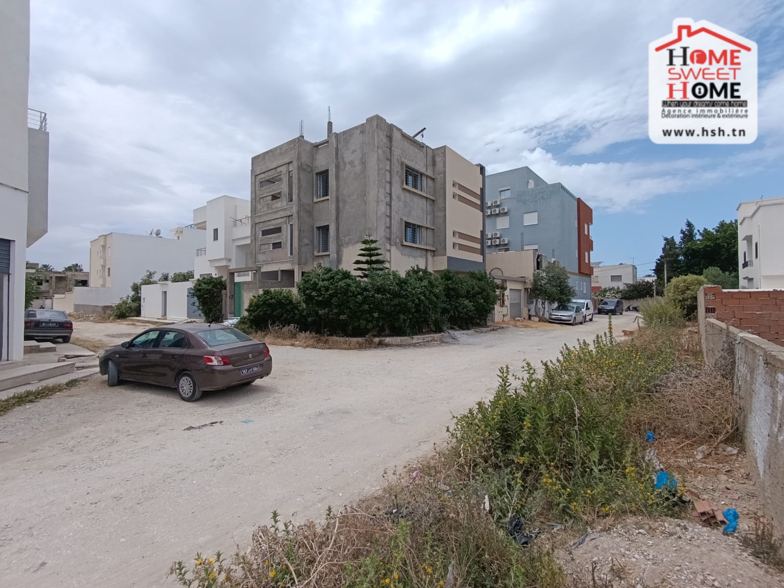 La Marsa Marsa Ennassim Terrain Terrain nu Terrain de villa hwita  cit el marah la marsa