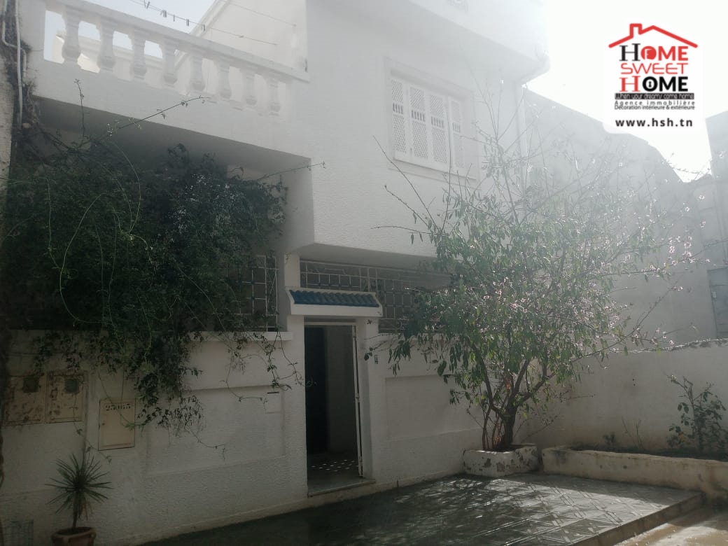 Carthage El Yasmina Vente Appart. 5 pices+ Immeuble invest  carthage el yassmina