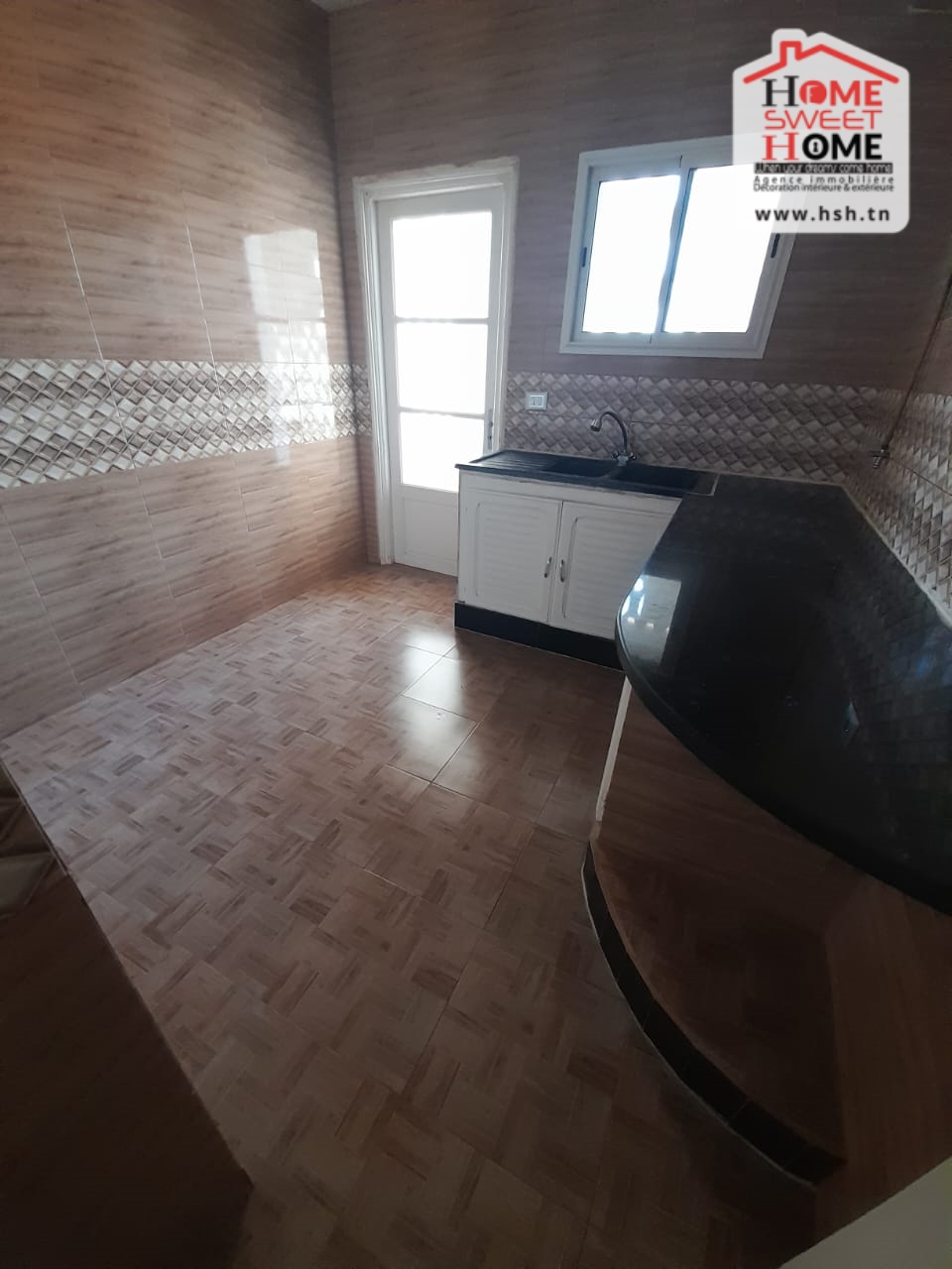 Carthage El Yasmina Vente Appart. 3 pices Etage de villa el rabie  carthage el yassmina