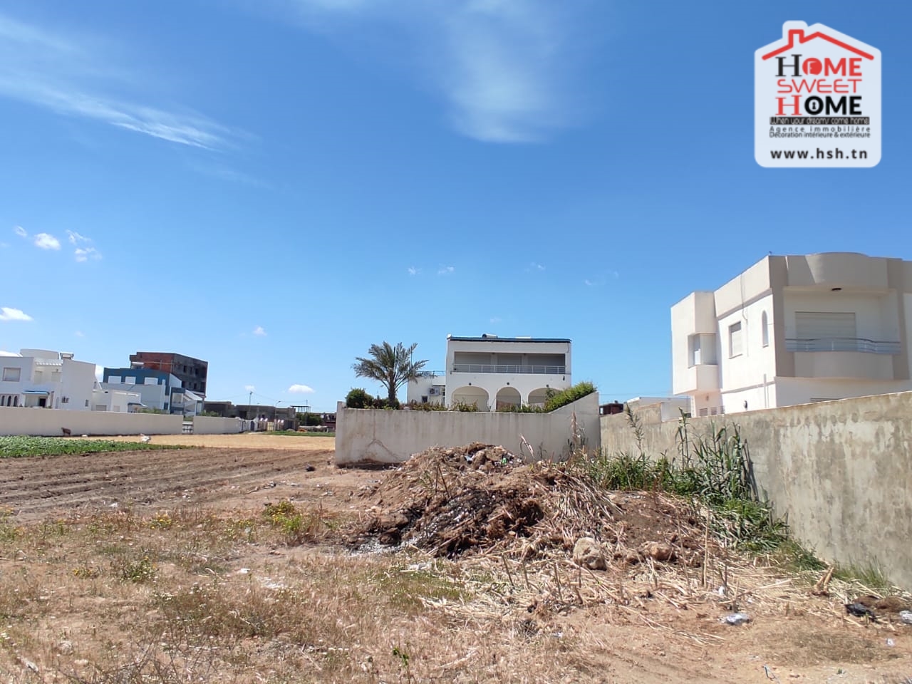 Kelibia Dar Allouche Terrain Terrain nu Terrain de villa davion  corniche dar allouch