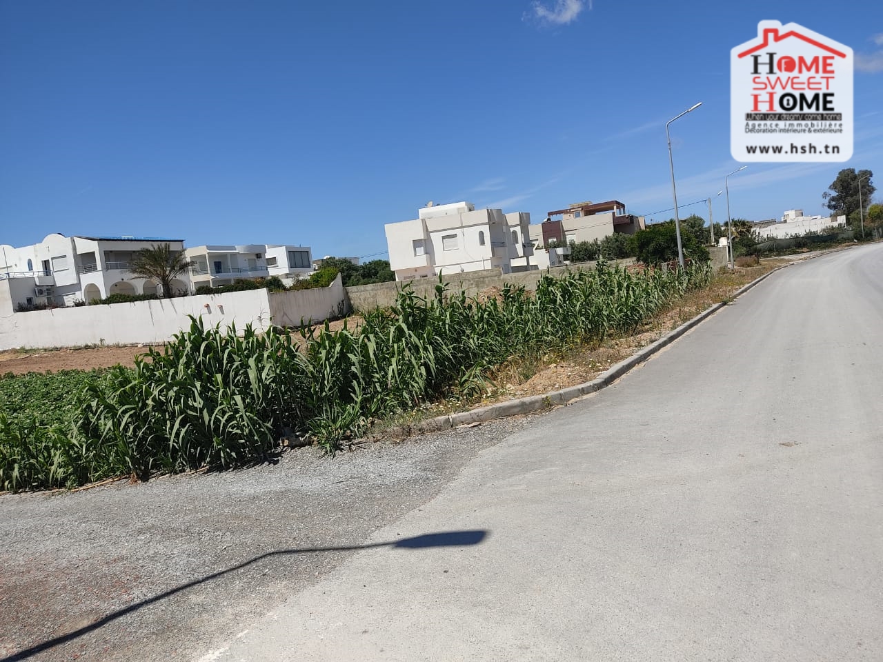 Kelibia Dar Allouche Terrain Terrain nu Terrain de villa davion  corniche dar allouch