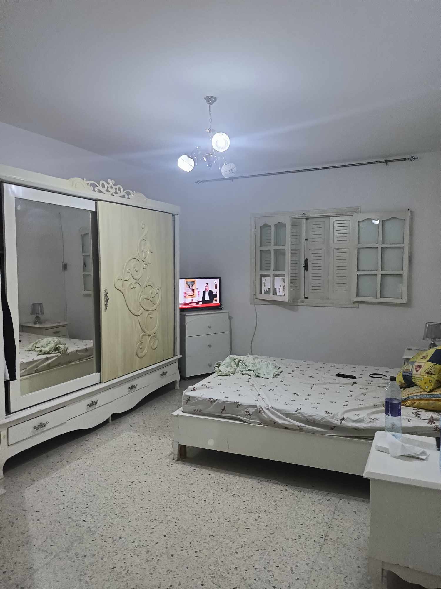 La Soukra Borj Louzir Vente Appart. 3 pices Une maison plain pied  borj louzir sidi sofian