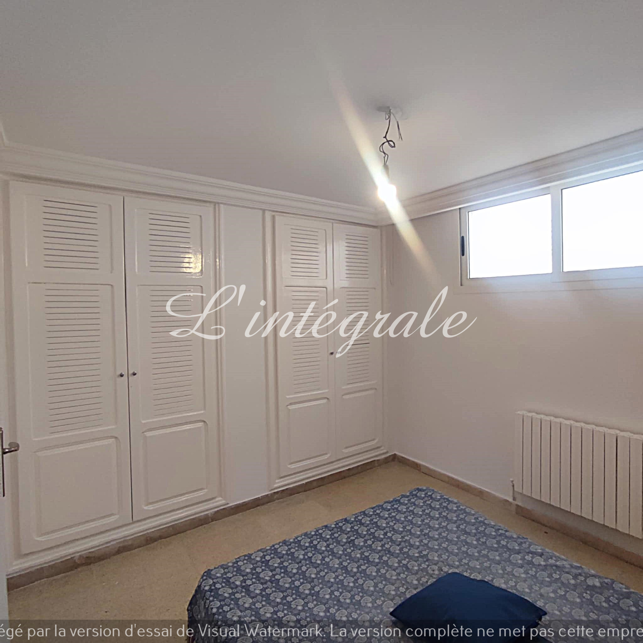 Ariana Ville Cite Ennasr 2 Location Appart. 3 pices Rez de jardin s2 vide