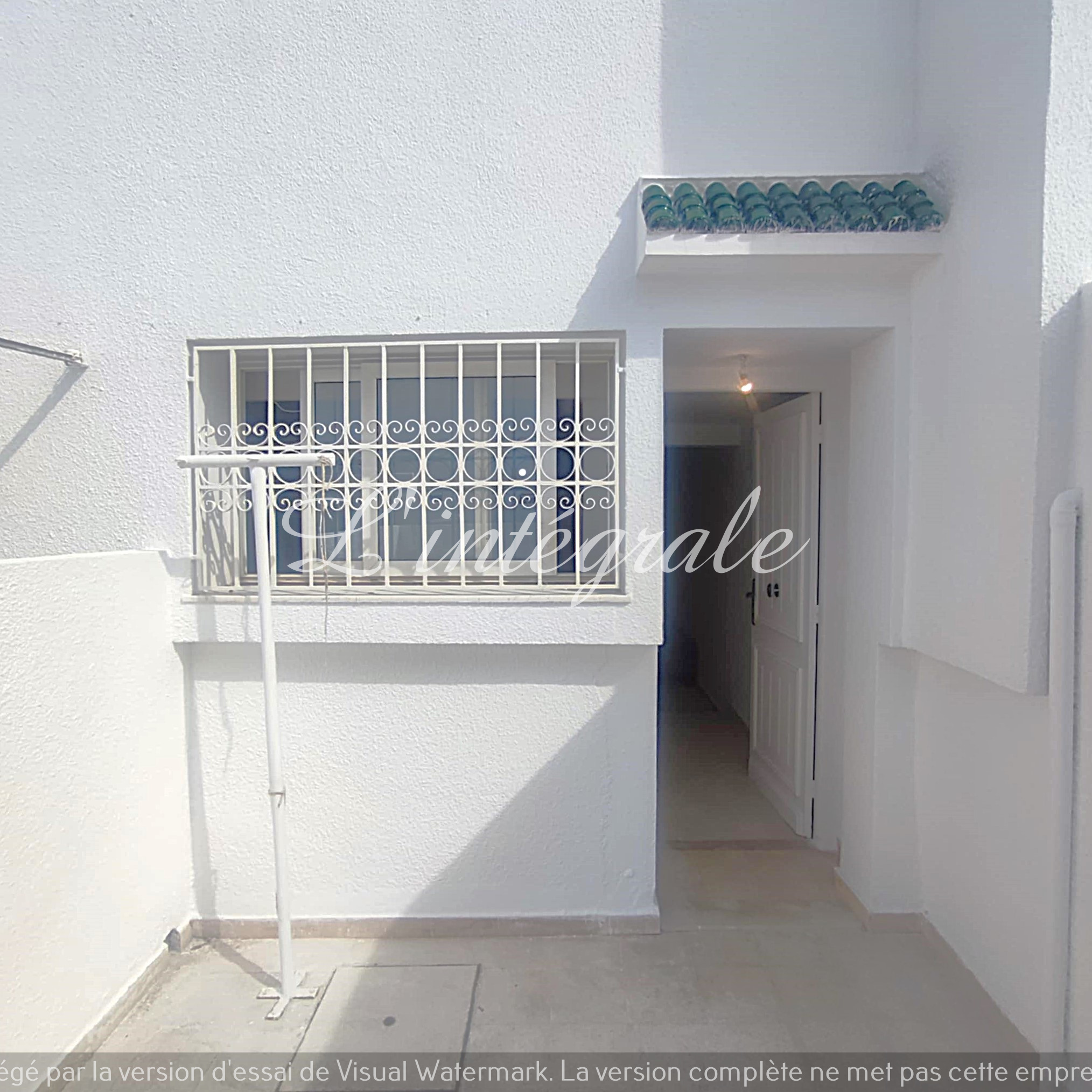 Ariana Ville Cite Ennasr 2 Location Appart. 3 pices Rez de jardin s2 vide