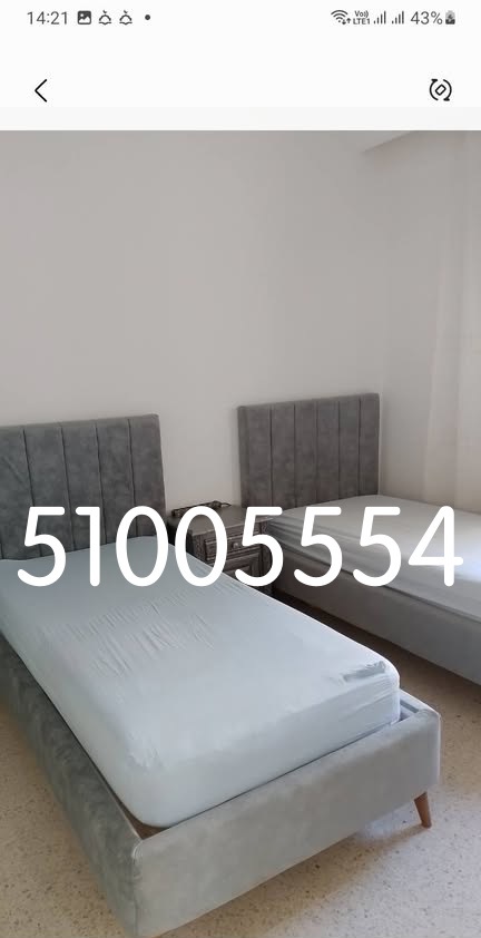 La Marsa El Aouina Location Appart. 1 pice S1  cite el wahat tel 51005554  fb7555