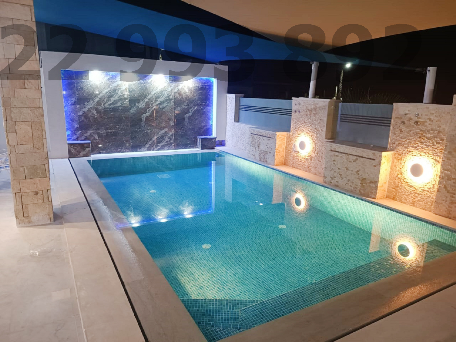 Kelibia Dar Allouche Location vacances Maisons Villa avec piscine pied dans l'eau