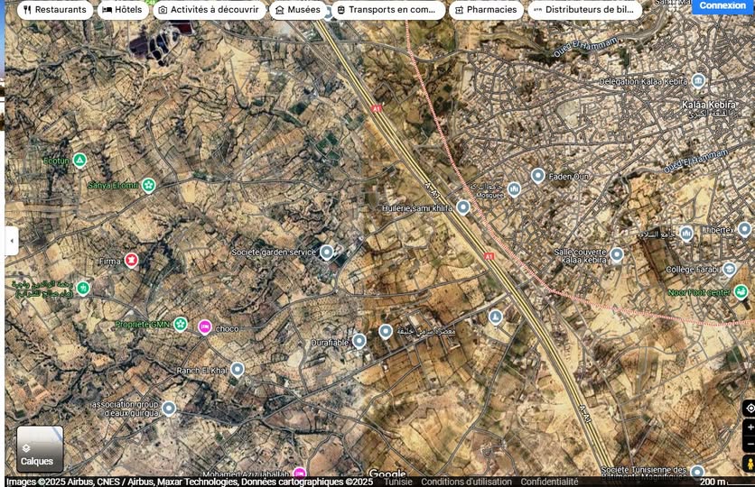 Kalaa El Kebira Kalaa El Kebira Terrain Terrain agricole Opportunit terrain agricole 6000m  kalaa kebira