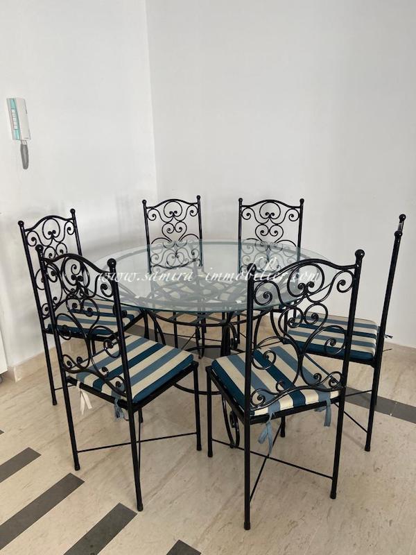 Hammamet Chaabet El Mrezga Location Appart. 3 pices L454 appartement red