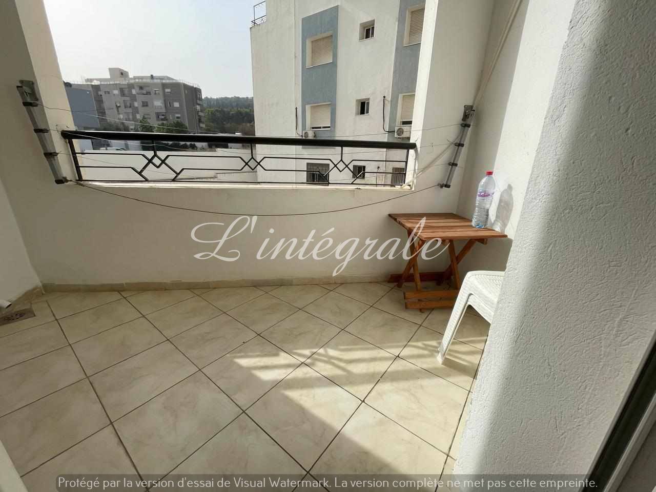 Ariana Ville Riadh Landlous Location Appart. 2 pices Coquet s1 meubl