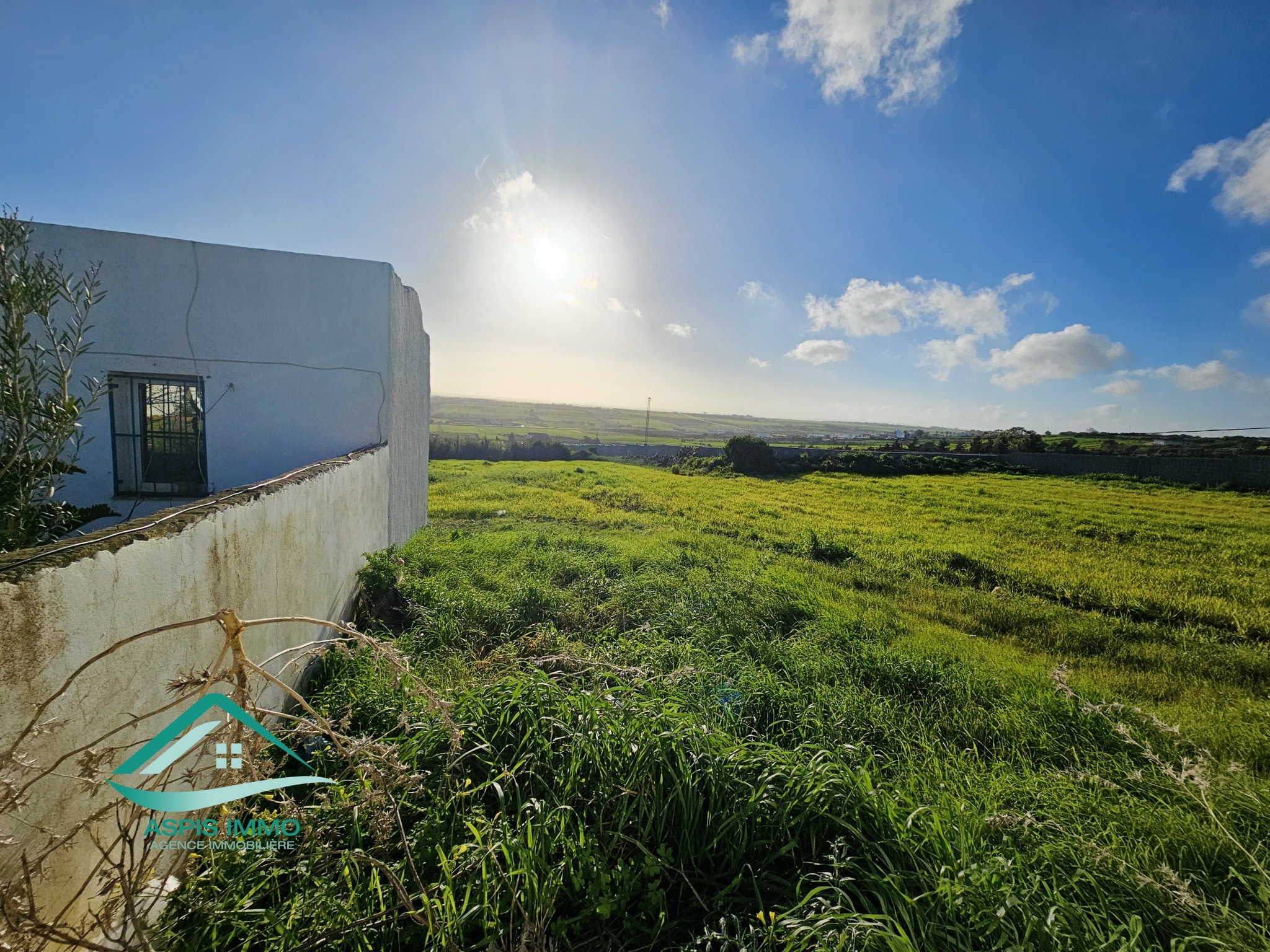 Hammam El Ghezaz Tamazrat Vente Surfaces Terrain 5000 m2 avec maison vue sur mer  tamezrat