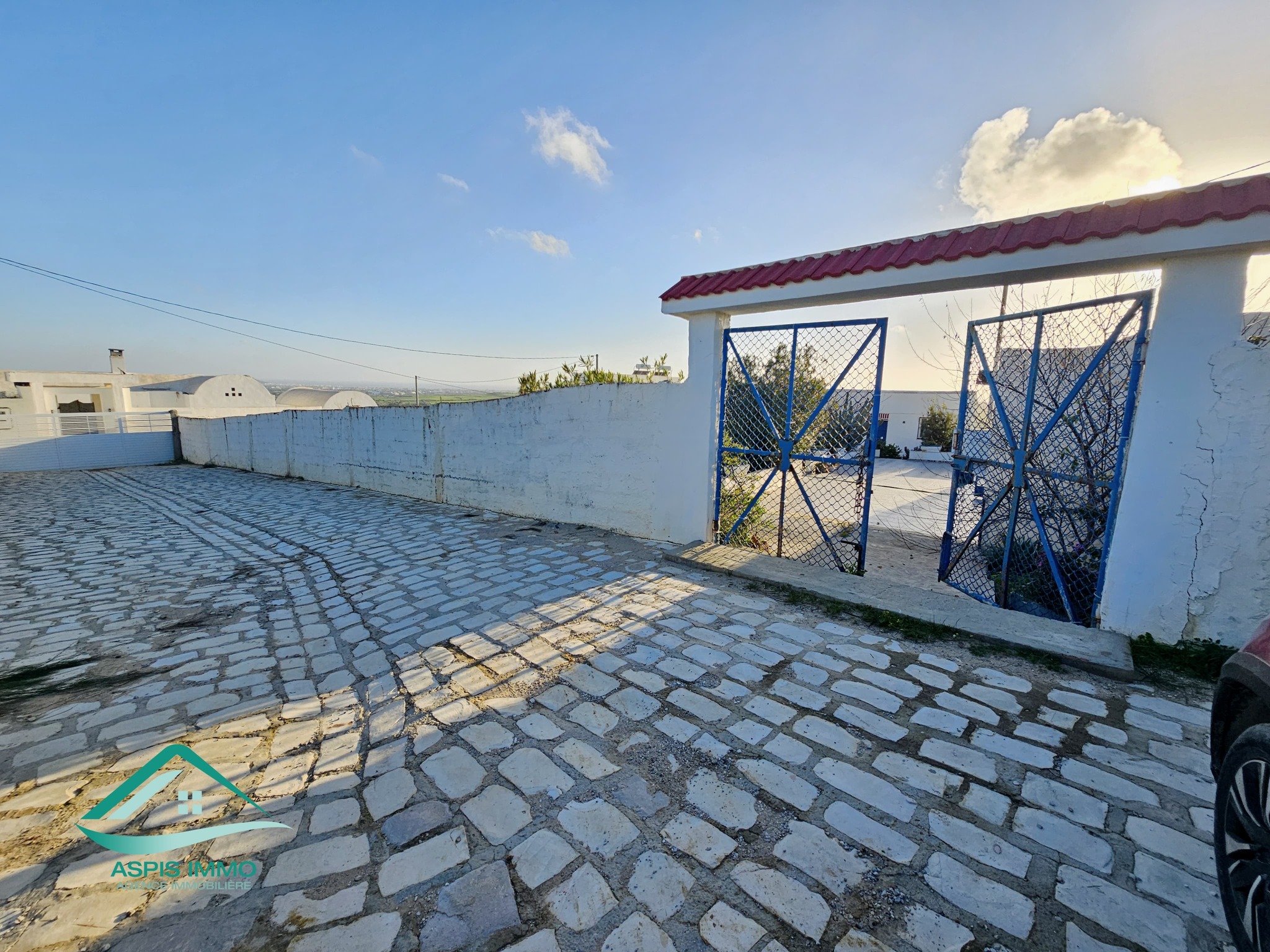 Hammam El Ghezaz Tamazrat Vente Surfaces Terrain 5000 m2 avec maison vue sur mer  tamezrat