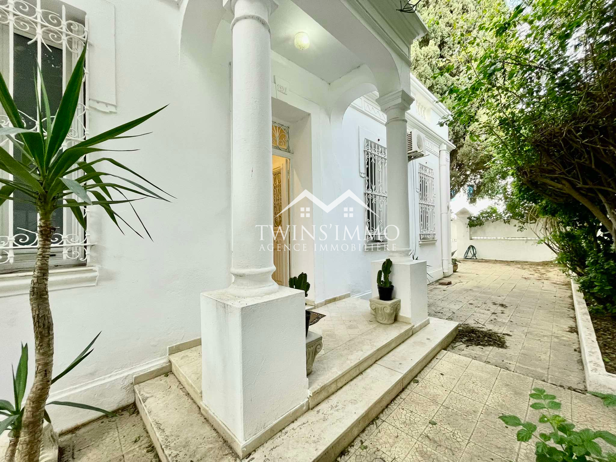 La Marsa Marsa Ennassim Location Maisons Villa de plain pied meuble  la marsa
